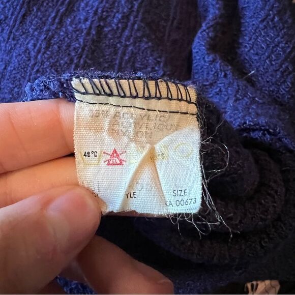 Lady Anne vintage knit v neck top - Picture 5 of 10